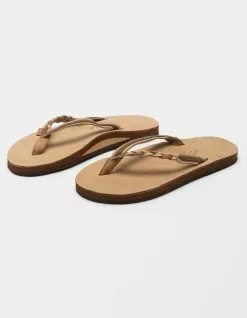 RAINBOW Flirty Braidy Womens Sierra Brown & Expresso Sandals