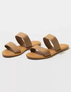 BAMBOO Double Strap Womens Sandals