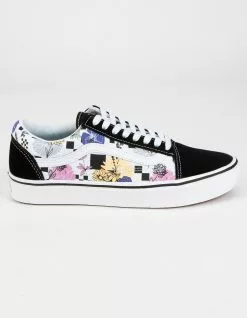 VANS X Tillys ComfyCush Old Skool Wildflower Womens Shoes