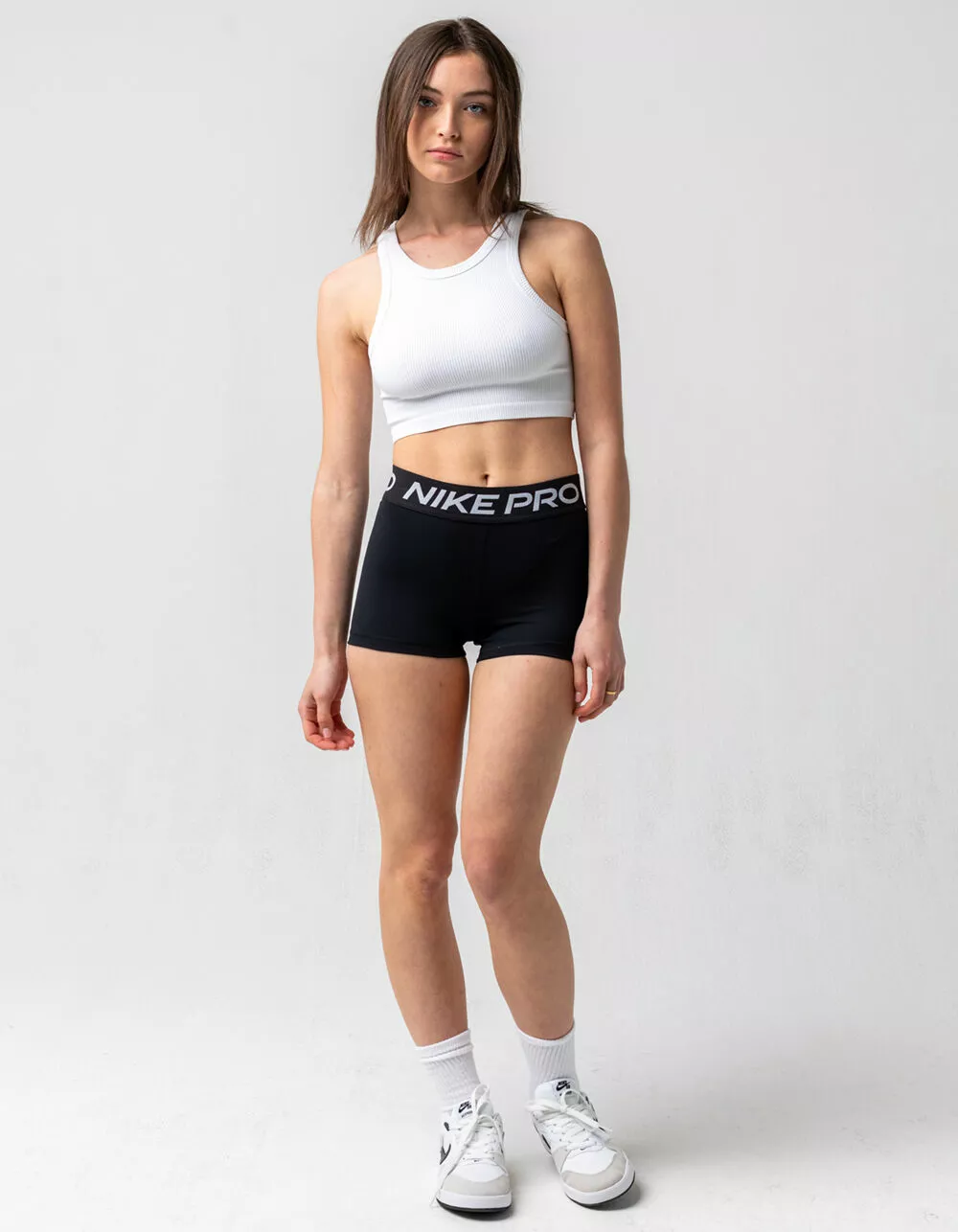 NIKE Pro Womens Compression Shorts - Image 4