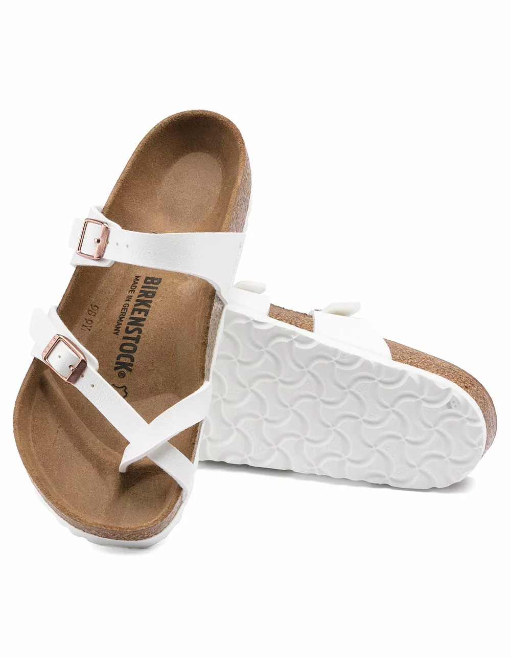BIRKENSTOCK Mayari Womens White Sandals - Image 3