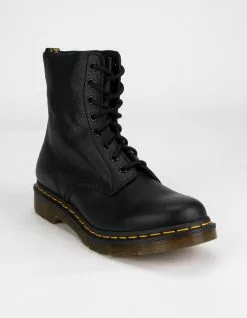 DR. MARTENS 1460 Pascal Virginia Leather Womens Boots