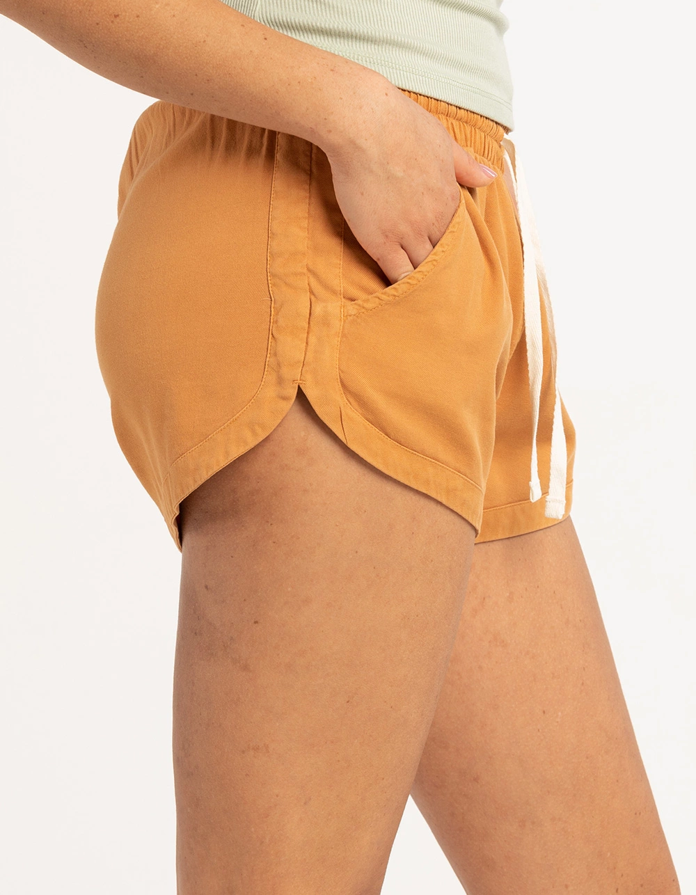 BILLABONG Road Trippin Womens Elastic Waist Shorts - Image 3