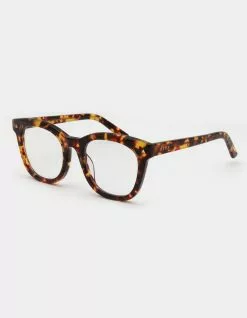 DIFF EYEWEAR Ryder Tortoise Blue Light Glasses