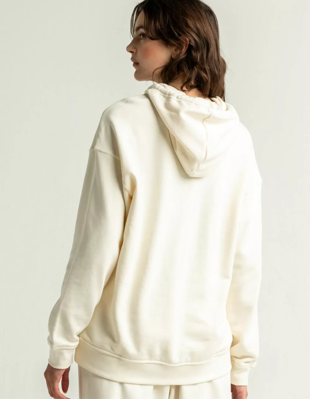 ADIDAS Adicolor Classics Trefoil Womens No-Dye Organic Hoodie - Image 3