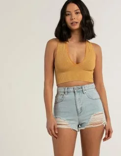 ABRAND JEANS ABRAND A High Relaxed Womens Denim Shorts