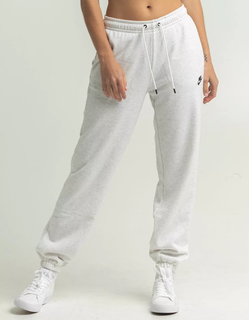 NIKE Sportswear Essential Womens Loose Jogger Sweatpants - Image 2