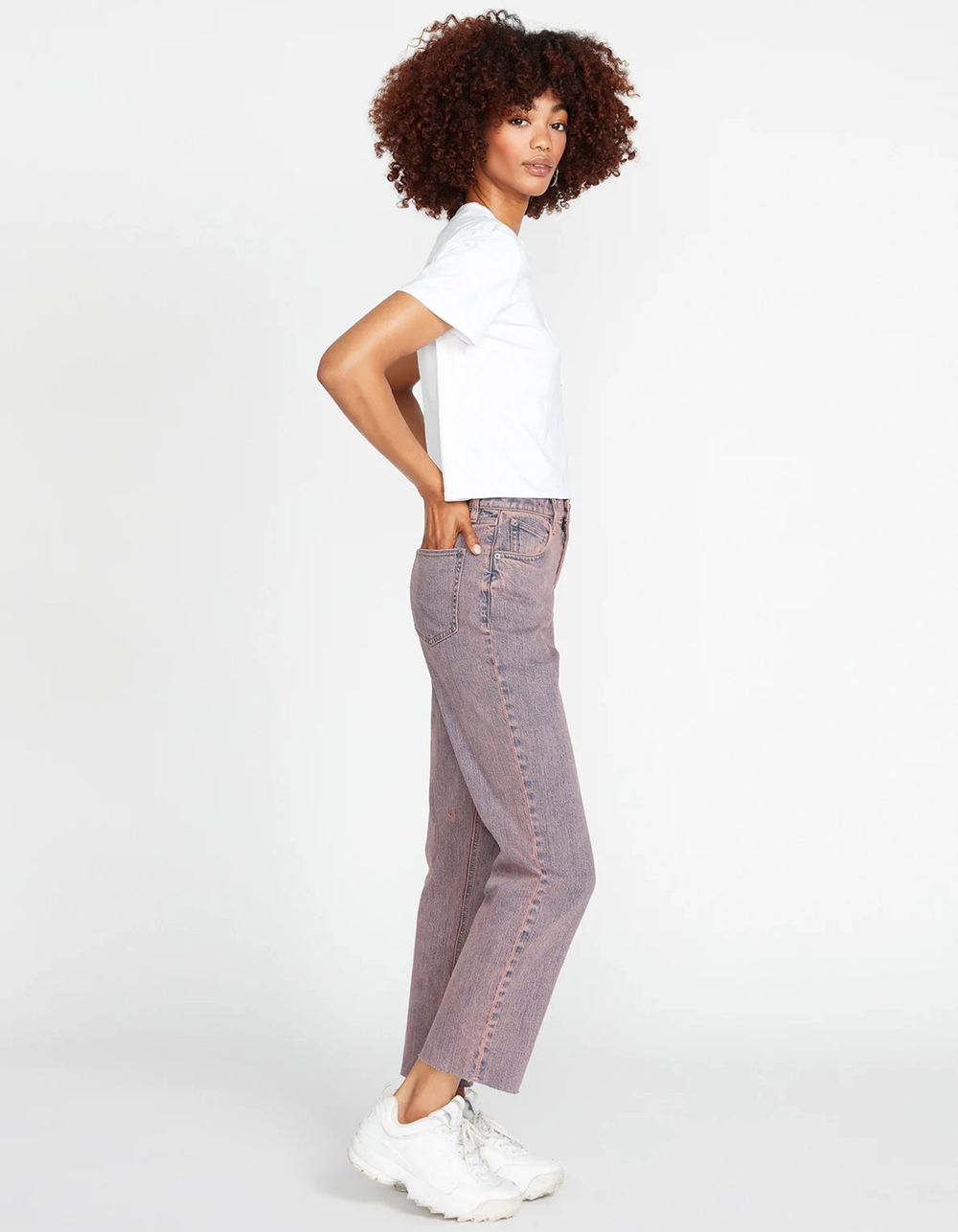 VOLCOM Stoned Straight Womens Jeans - Image 2