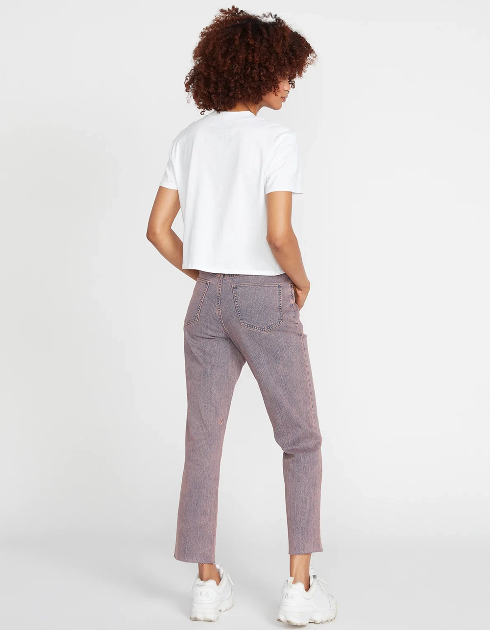 VOLCOM Stoned Straight Womens Jeans - Image 3