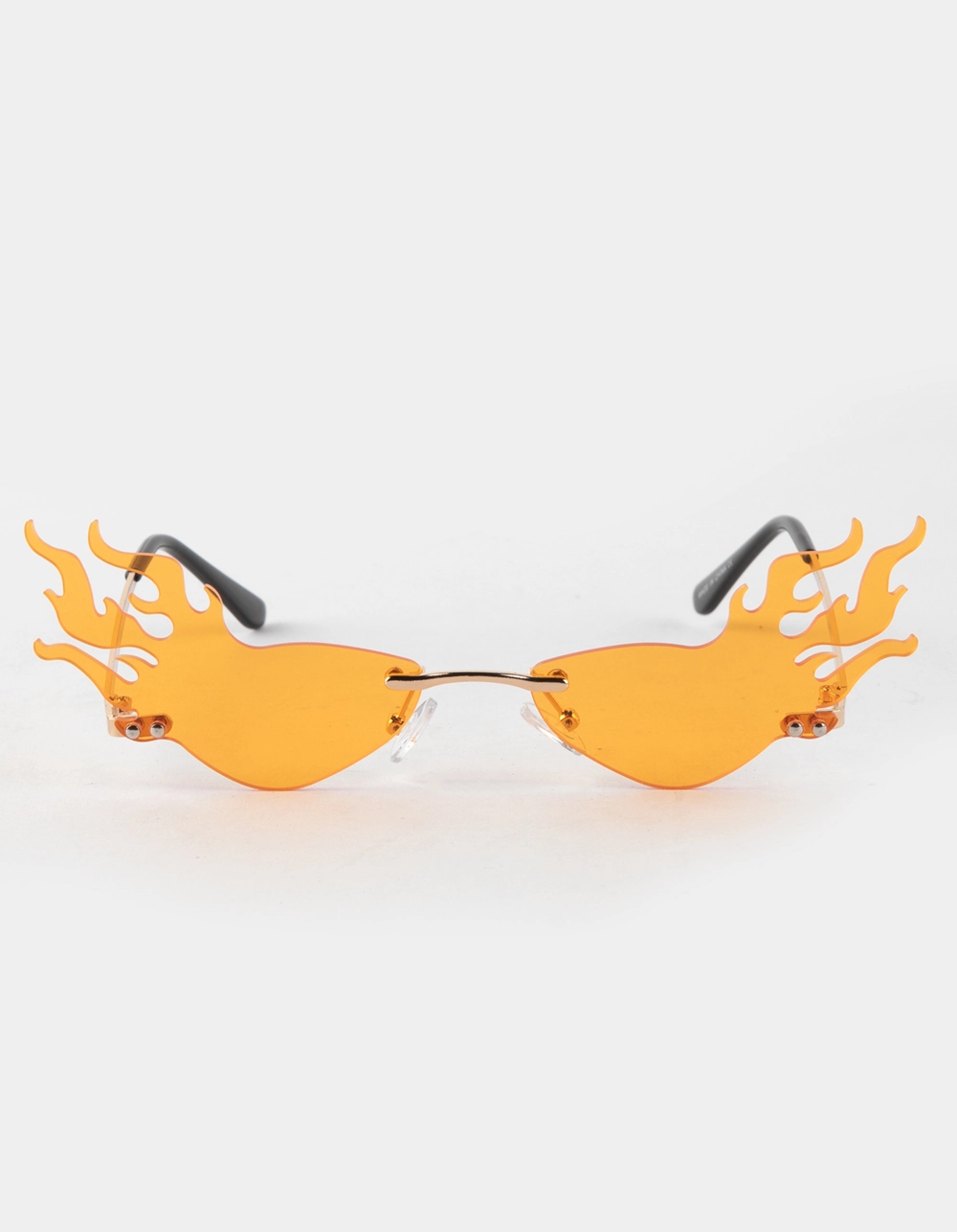 BLUE CROWN Flames Novelty Sunglasses - Image 2