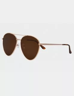 I-SEA Charlie Polarized Gold Sunglasses