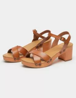 MIA Susan Womens Wooden Clog Sandals