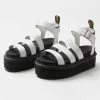 DR. MARTENS Blaire Quad Hydro Leather Womens Platform Sandals
