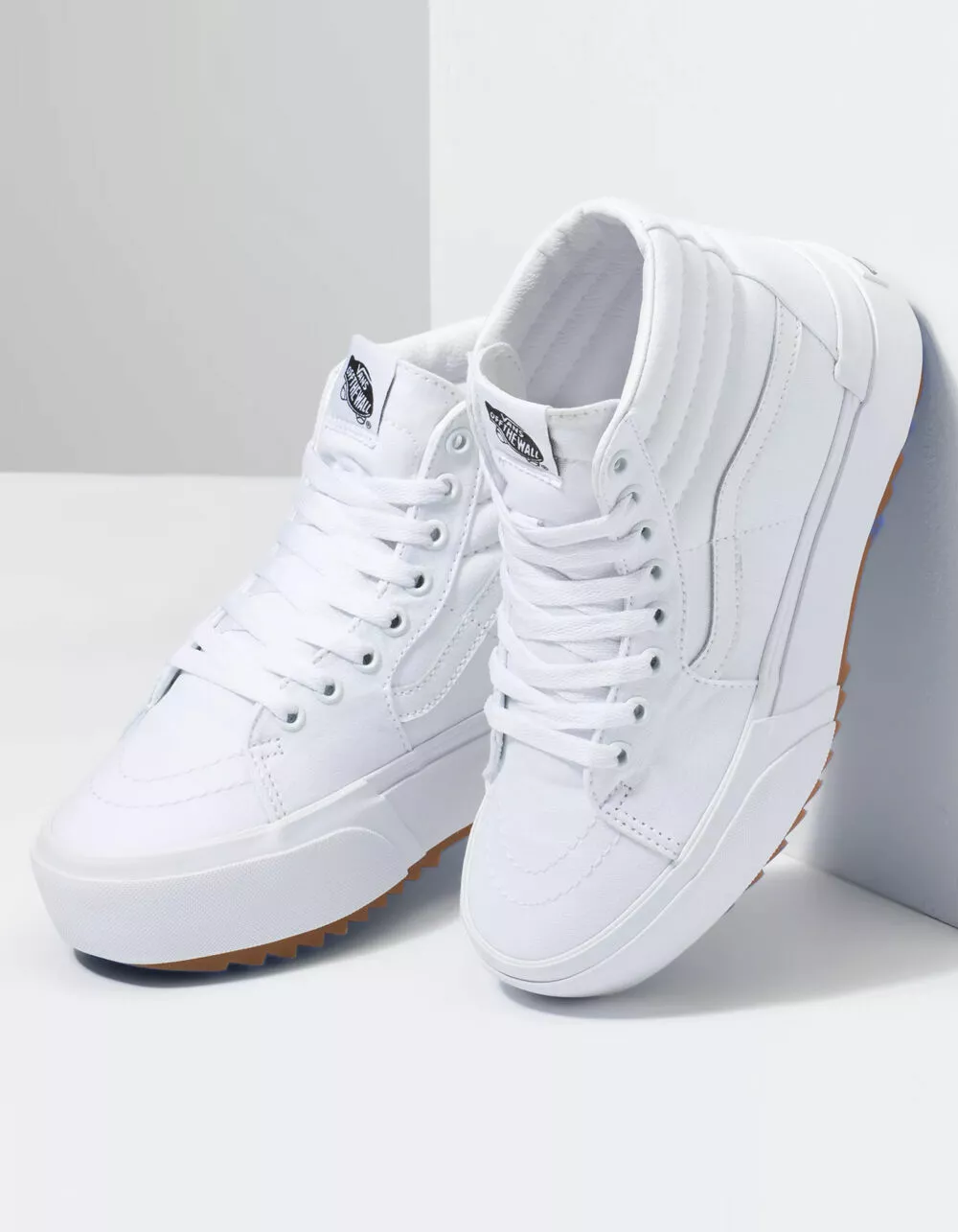 VANS Canvas Sk8-Hi Stacked Womens Shoes - Image 4