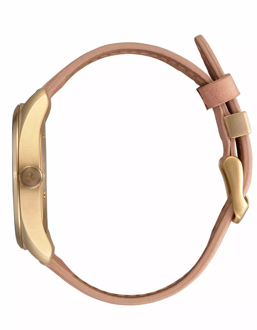 NIXON Thalia Light Gold & Tan Watch - Image 2