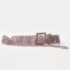 Pink Rhinestone Womens Belt
