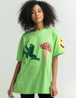 CONEY ISLAND PICNIC Doodle Womens Tee