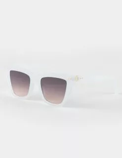 BLUE CROWN Squared Cat Eye Sunglasses