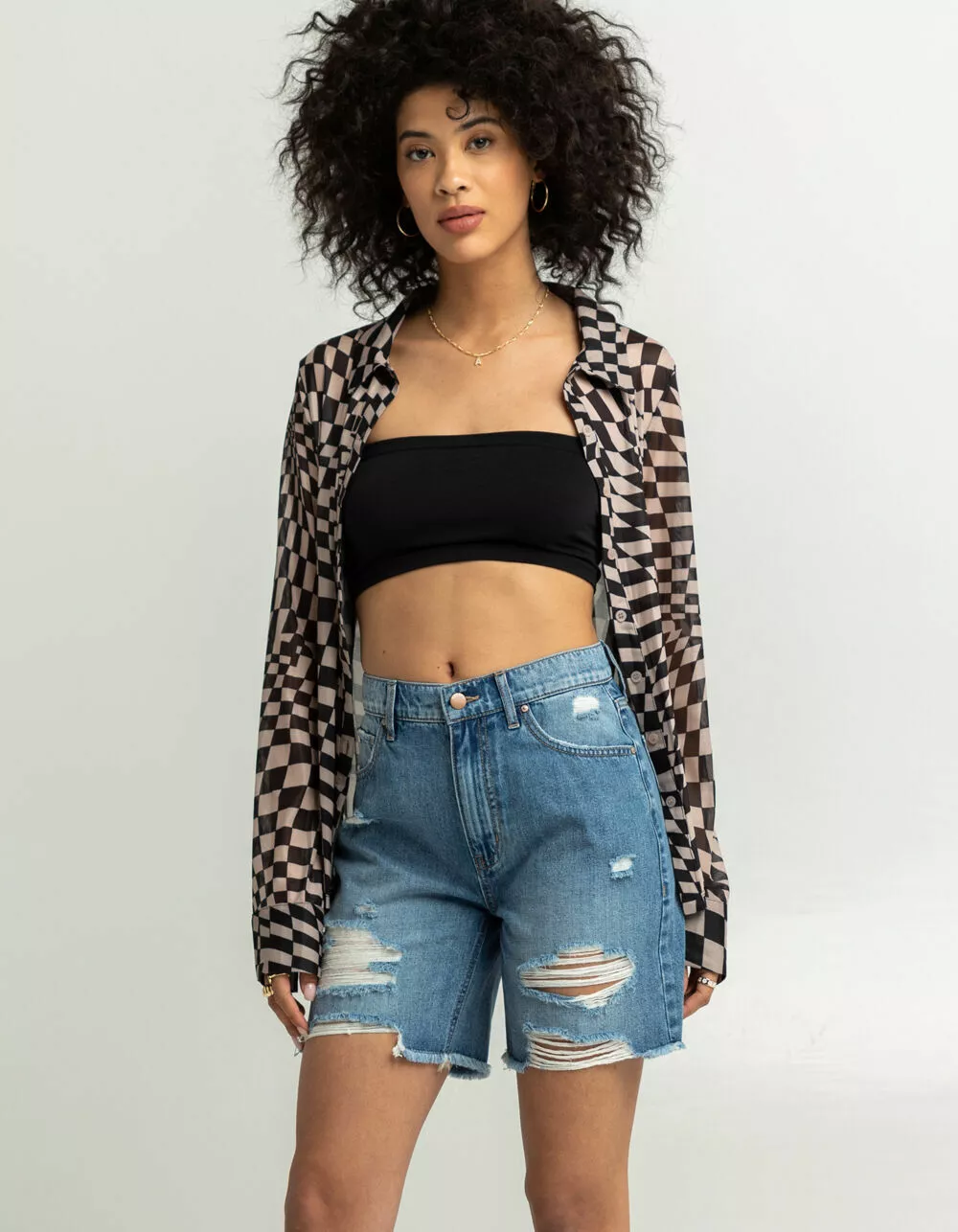 RSQ Womens Boyfriend Shorts - Image 4