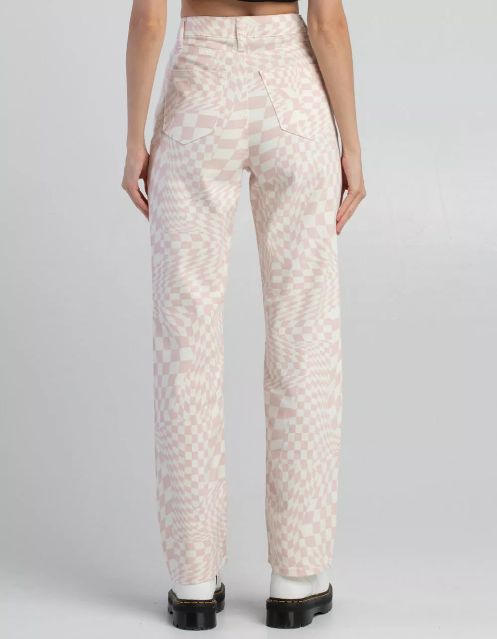 TINSELTOWN Womens High Rise 5 Pocket Wide Leg Jeans - Image 4