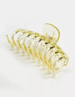 FULL TILT Oversized Ttranslucent Claw Hair Clip