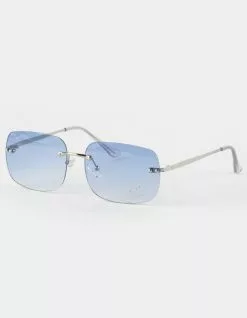 FULL TILT Rimless Rhinestone Star Sunglasses