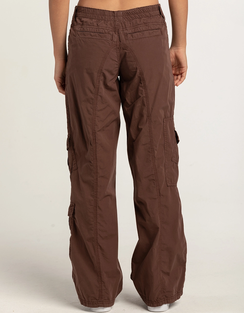 BDG Urban Outfitters Y2K Womens Low Rise Poplin Cargo Pants - Image 4