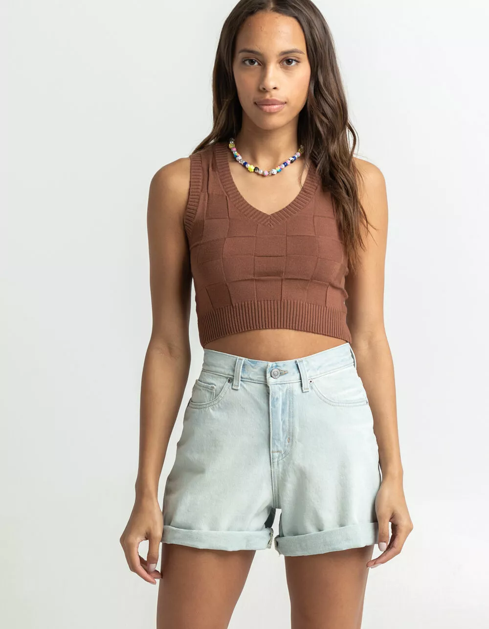 RSQ Womens Super High Rise Mom Shorts - Image 6