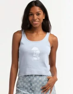 OBEY Mini Mushies Womens Tank Top
