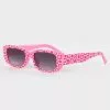 FULL TILT Printed Rectangle Sunglasses