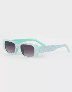 FULL TILT Printed Rectangle Sunglasses