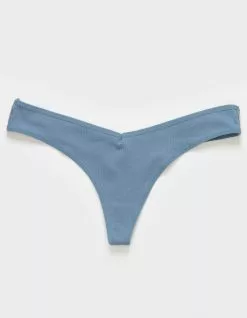 Sky And Sparrow SKY & SPARROW Rib V Thong