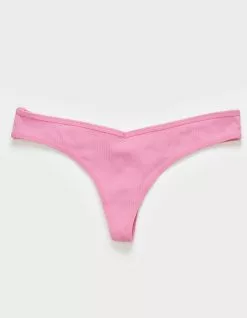 Sky And Sparrow SKY & SPARROW Rib V Thong
