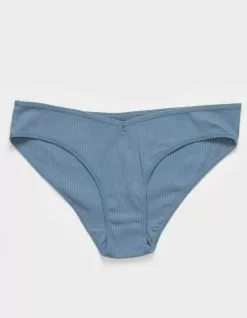 Sky And Sparrow SKY & SPARROW Rib V Bikini Panties