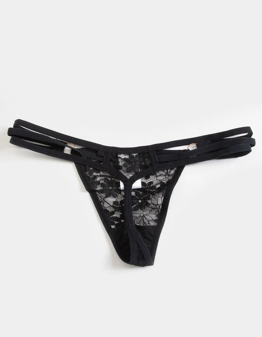Sky And Sparrow SKY & SPARROW Strappy Side Lace Thong - Image 2