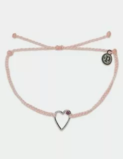 PURA VIDA Sweetheart Stone Charm Bracelet