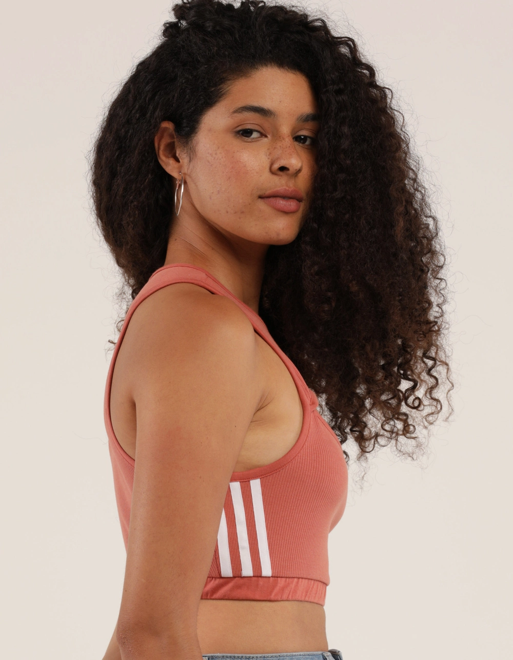 ADIDAS Adicolor Womens Crop Tank Top - Image 2
