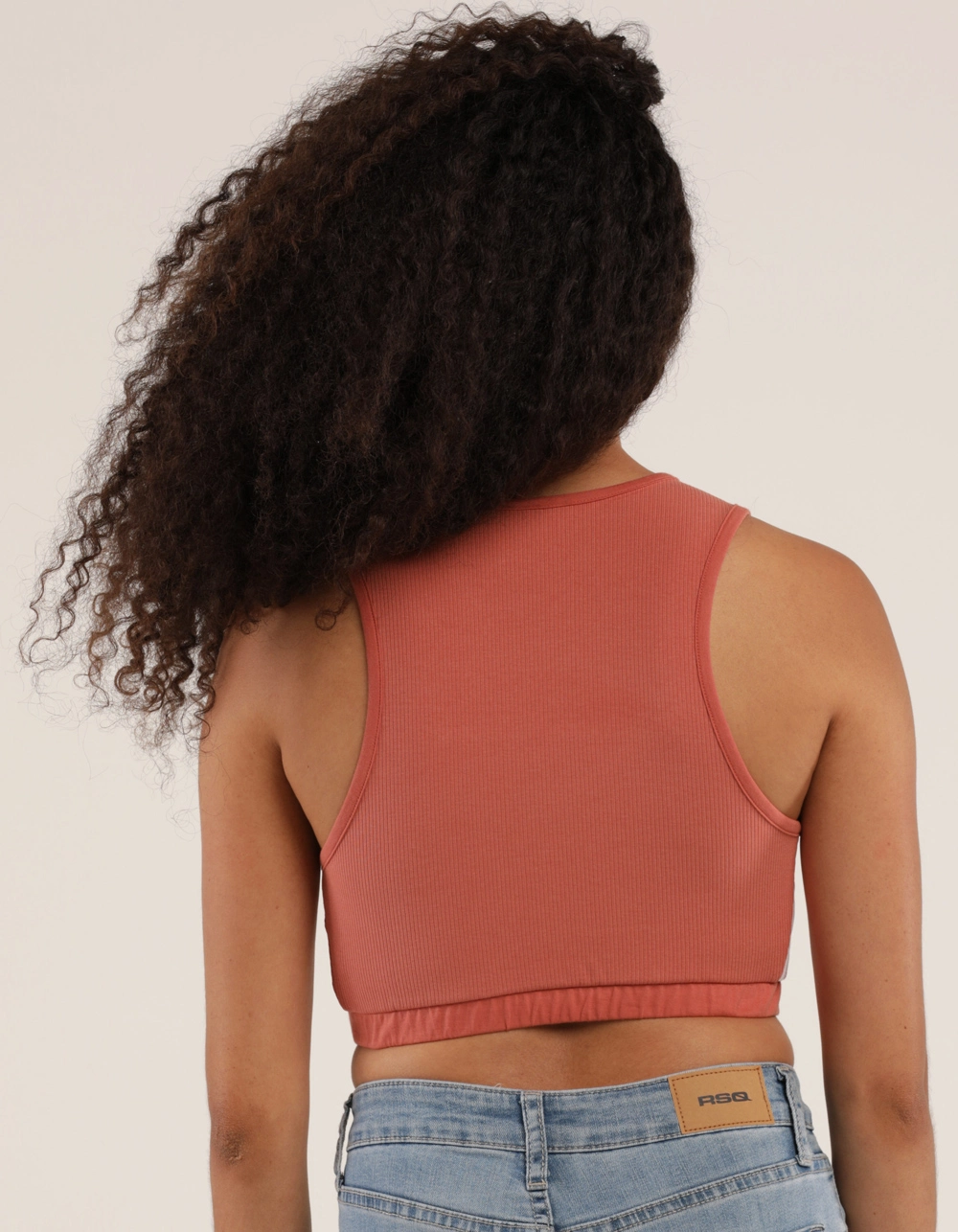 ADIDAS Adicolor Womens Crop Tank Top - Image 3