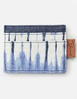 RIP CURL Tie Dye Canvas Card Wallet