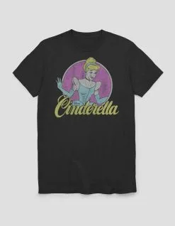 DISNEY Neon Cinderella Unisex Tee