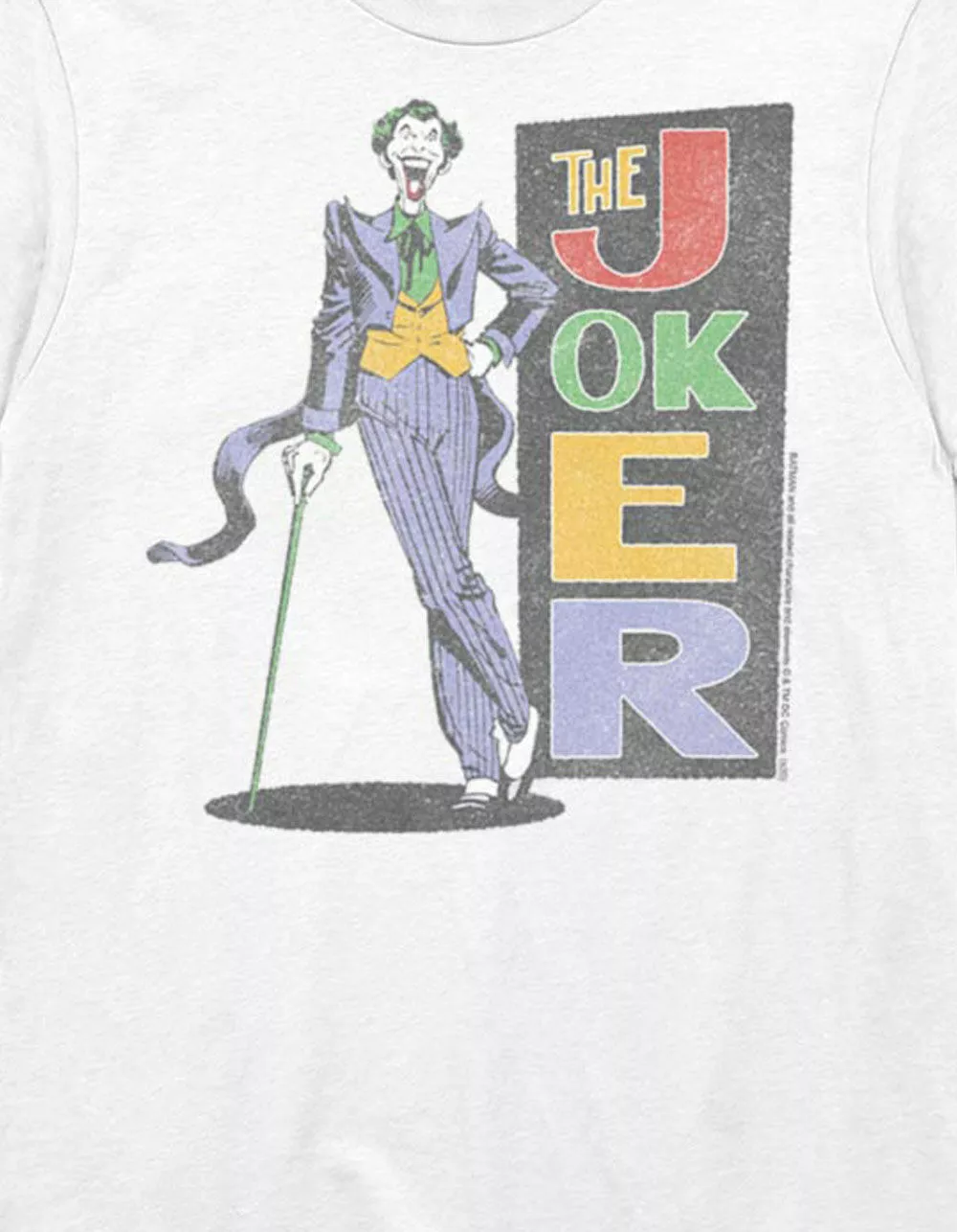 BATMAN Retro Joker Unisex Tee - Image 2