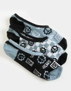 VANS Logo Ditsy Womens 3 Pack Canoodle Socks