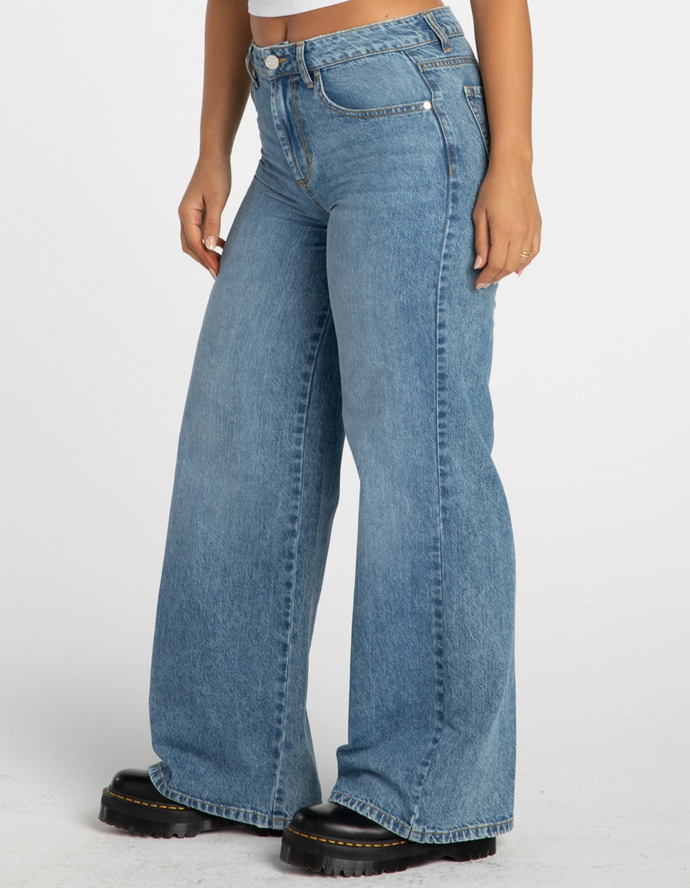 RSQ Womens High Rise Wide Leg Jeans - Image 8