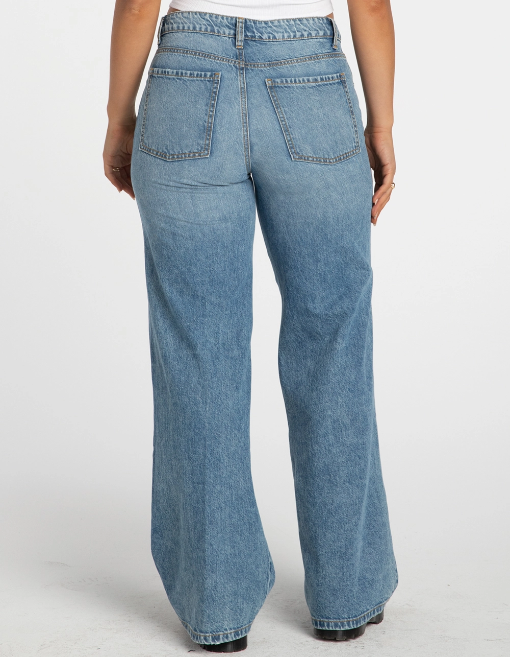 RSQ Womens High Rise Wide Leg Jeans - Image 9
