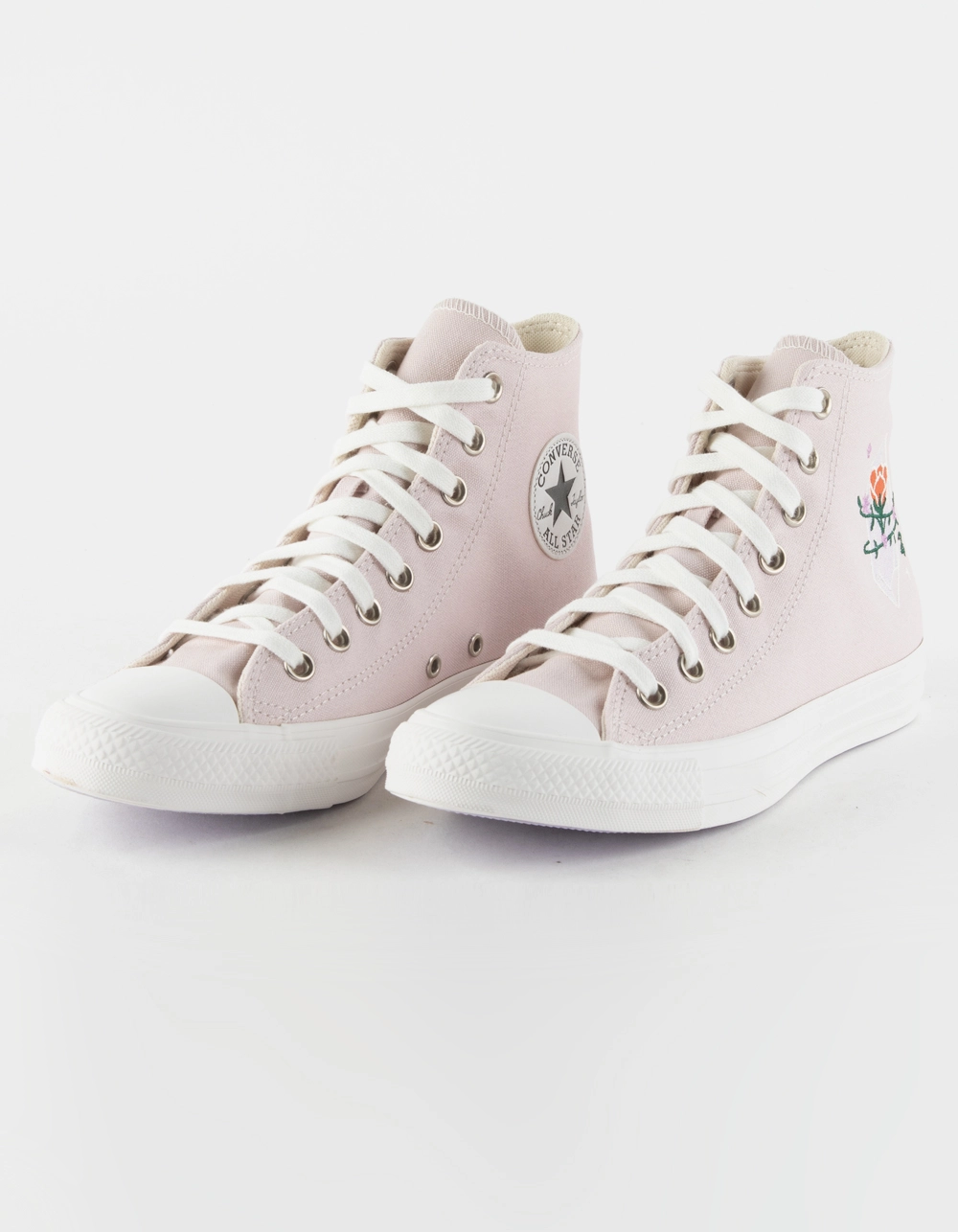 CONVERSE Chuck Taylor All Star Embroidered Crystals Womens Hi Top Shoes