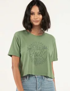 SALTY CREW Go Fish Womens Crop Tee
