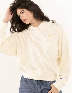CHAMPION Cord Relaxed Womens Hoodie
