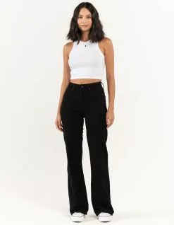 RSQ Womens High Rise Flare Jeans