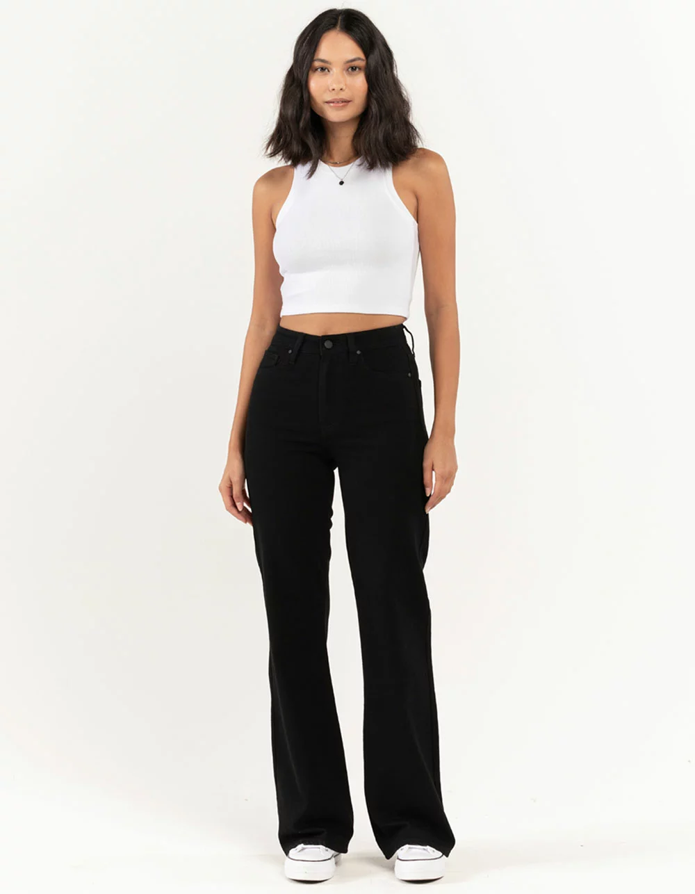 RSQ Womens High Rise Flare Jeans