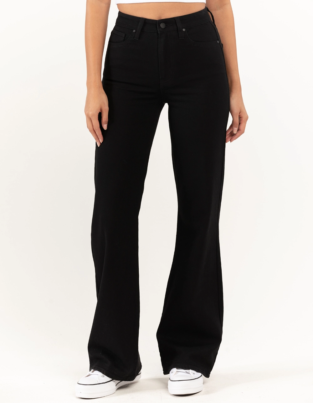 RSQ Womens High Rise Flare Jeans - Image 2